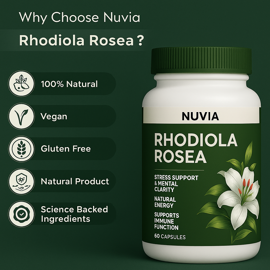 Nuvia Rhodiola Rosea
